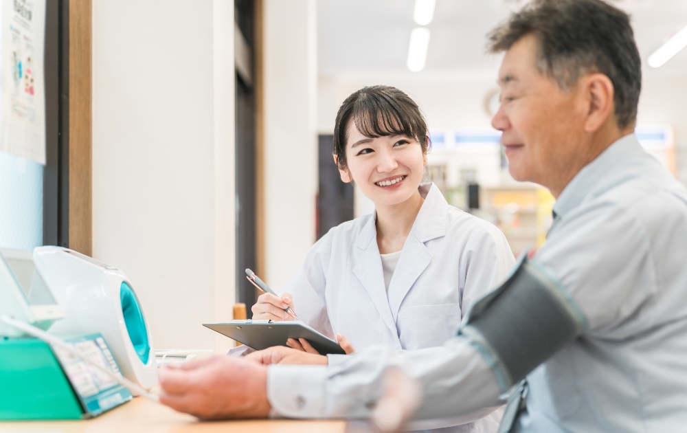 施術の様子