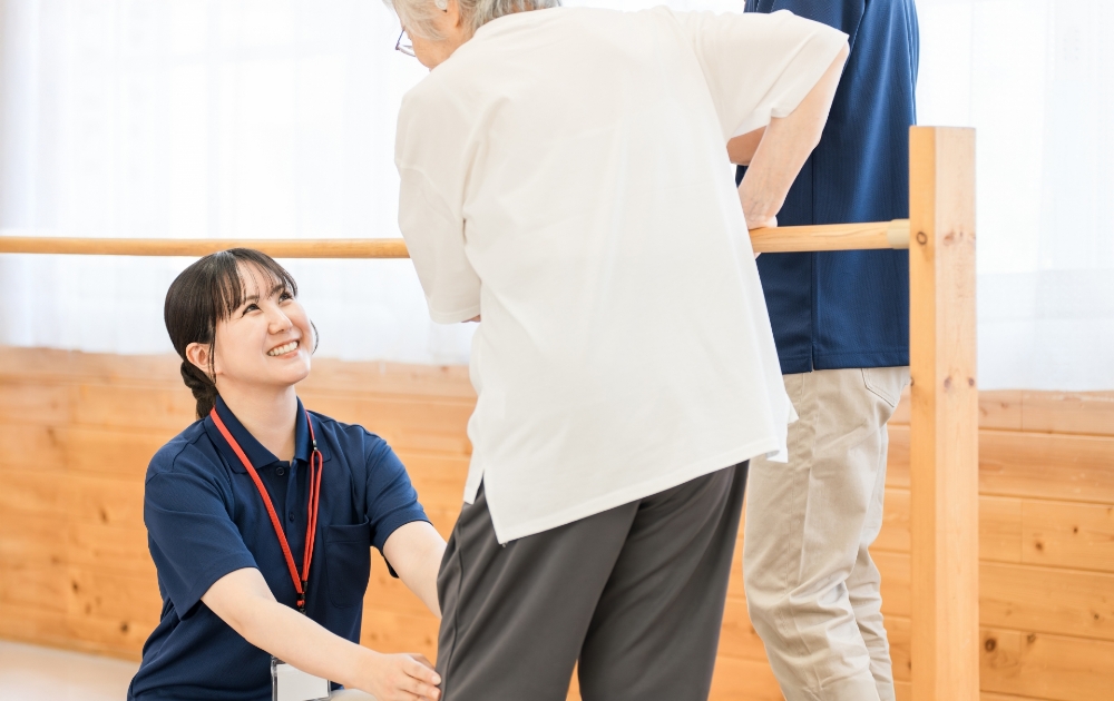 施術の様子